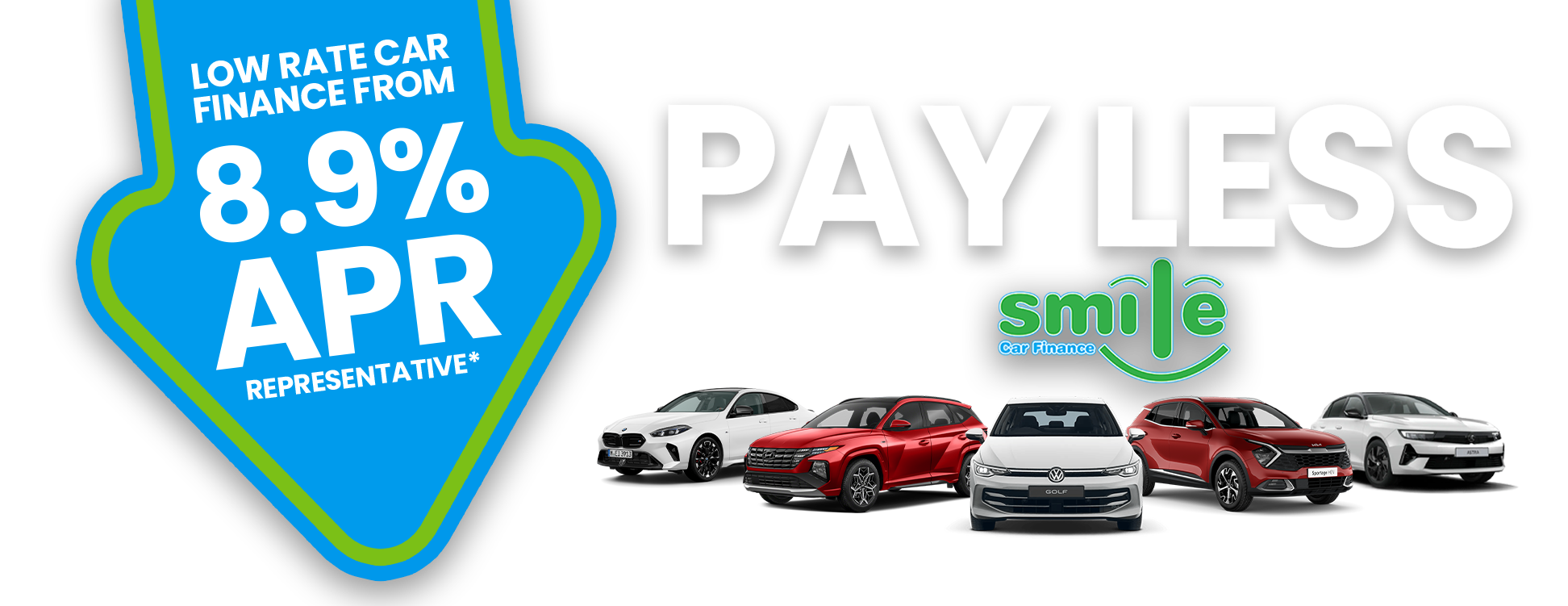 Smile Car Finance - CF Clone